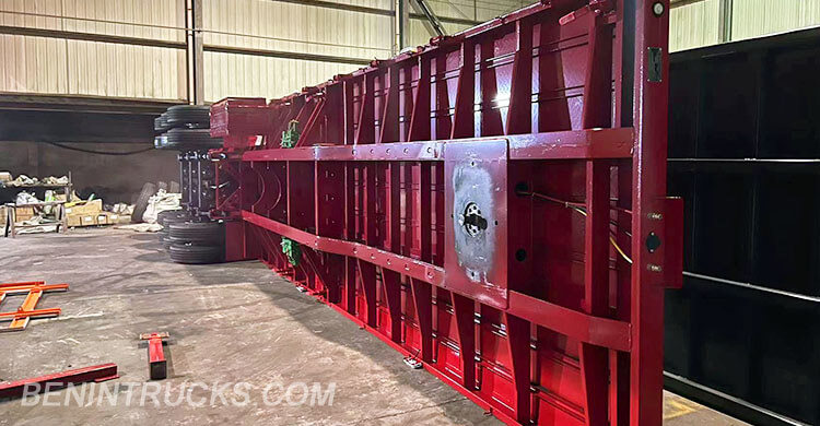 40ft Flatbed Container Trailer for Sale in Benin