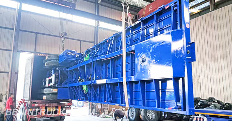 40 Ft 3 Axle Flatbed Trailer for Sale in Benin