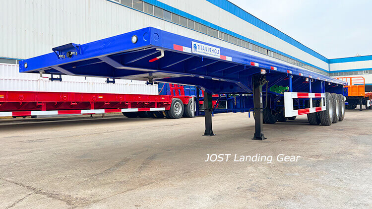 3 Axle Flat Bed Trailer for Sale Price in Benin