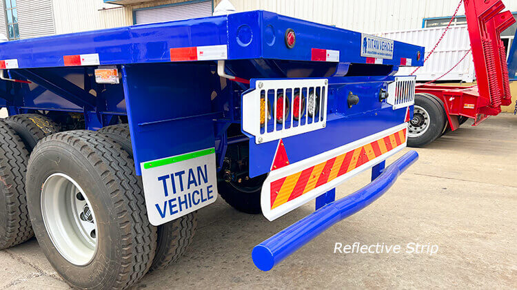 3 Axle Flat Bed Trailer for Sale Price in Benin