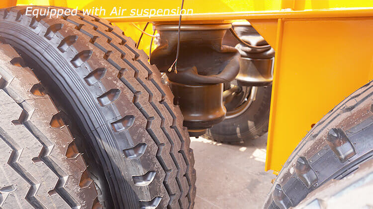 3 Axle 40ft 60ton Skeleton Trailer for Sale Price in Benin