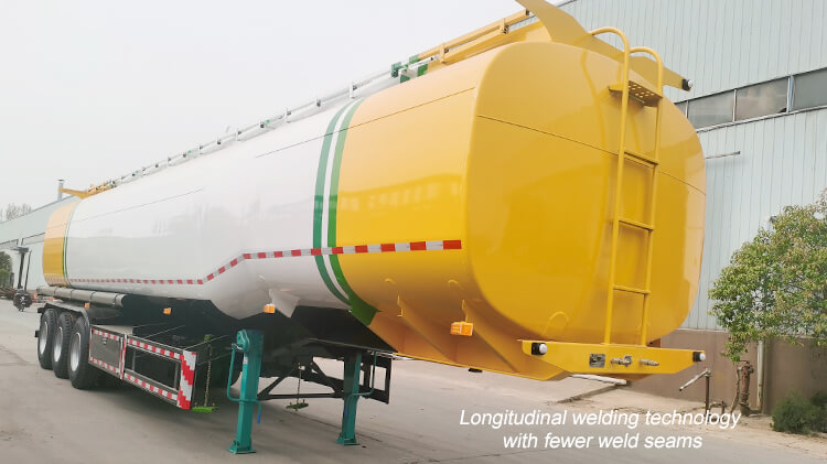 3 Axle 45000 liters diesel tanker for sale in Benin