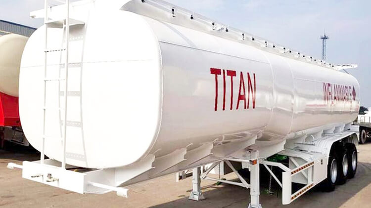 3 Axle 40000 L Fuel Tanker for Sale Price in Benin