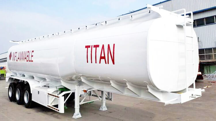 3 Axle 40000 L Fuel Tanker for Sale Price in Benin