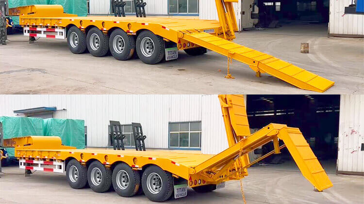 Low Bed Semi Trailer for Sale in Benin