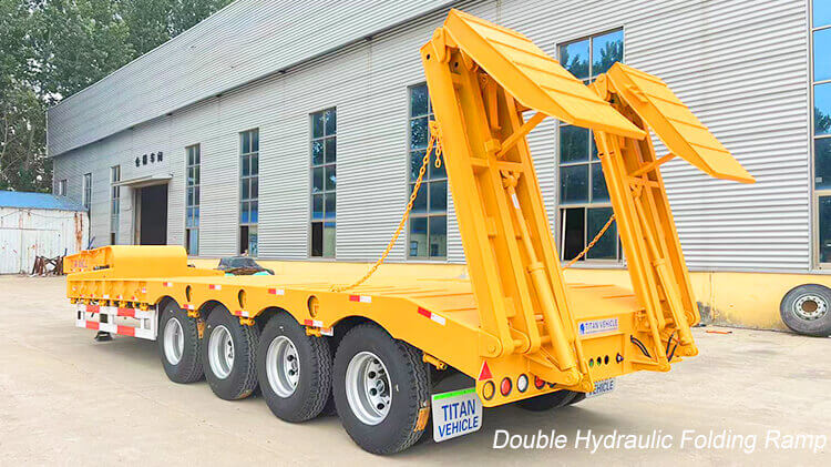 Low Bed Semi Trailer for Sale in Benin