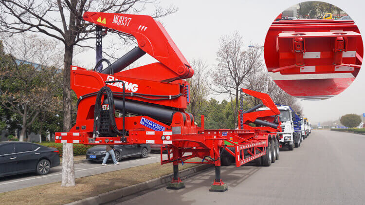 37 Ton 40 Ft Container Side Loader for Sale in Benin