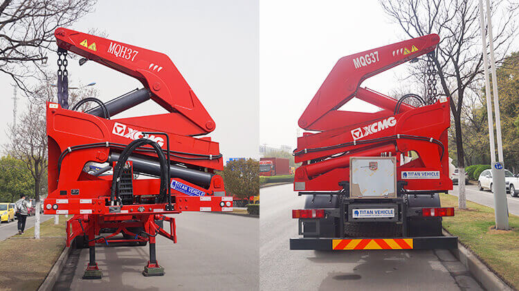 37 Ton 40 Ft Container Side Loader for Sale in Benin