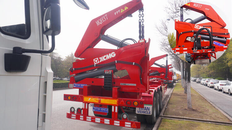 37 Ton 40 Ft Container Side Loader for Sale in Benin