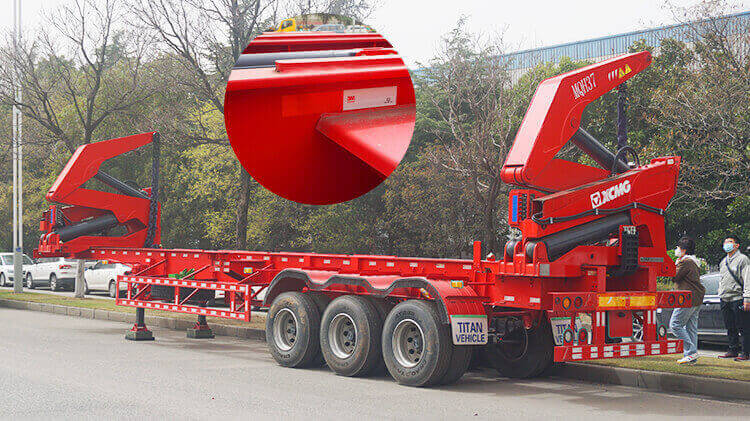 37 Ton 40 Ft Container Side Loader for Sale in Benin