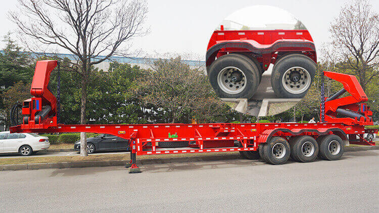 37 Ton 40 Ft Container Side Loader for Sale in Benin