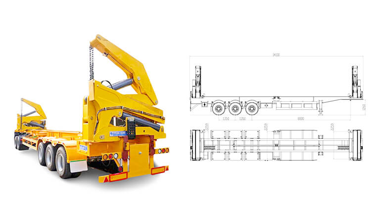40ft Container Side Lifter for Sale in Benin