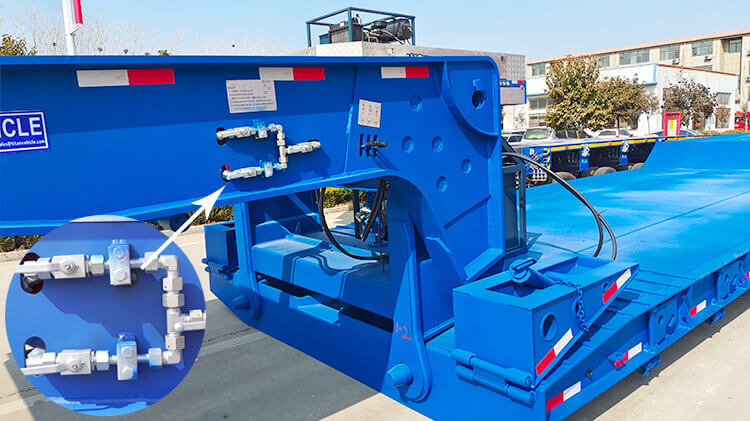 3 Line 6 Axle 120 Ton Removable Gooseneck Trailer for Sale in Benin
