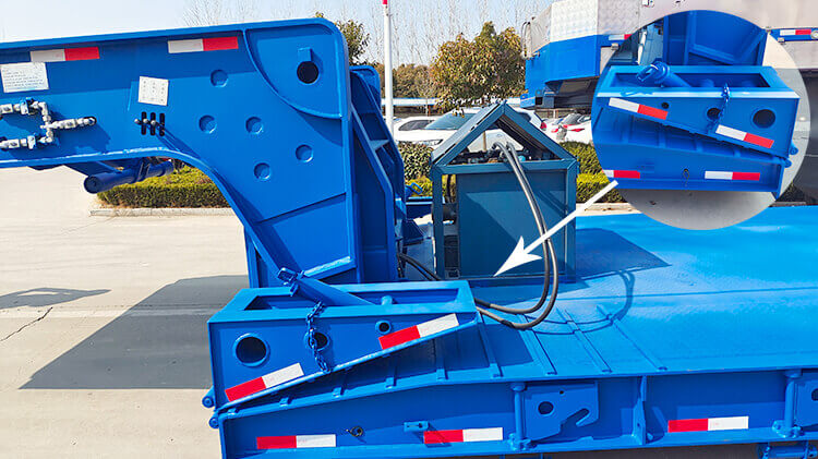 3 Line 6 Axle 120 Ton Removable Gooseneck Trailer for Sale in Benin