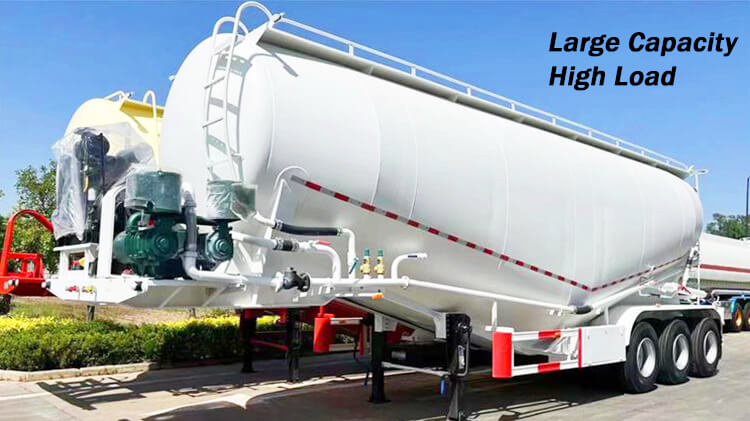 45 Cbm Cement Bulker Trailer | Silo Trailer for Sale in Benin