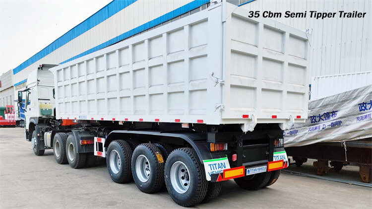 60 Ton Dump Semi Trailer for Sale Prices in Benin