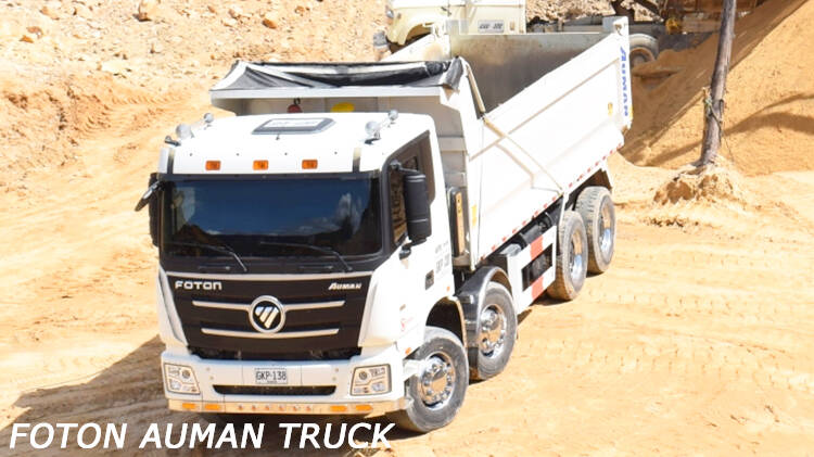 Foton Auman 8x4 Dump Truck for Sale Price in Benin