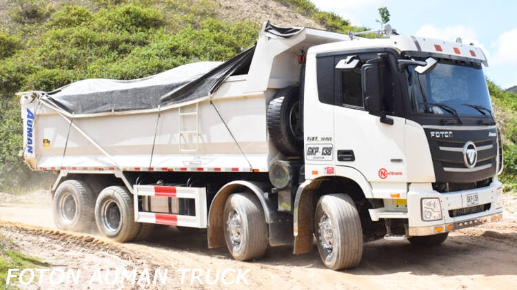 Foton Auman 8x4 Dump Truck for Sale Price in Benin