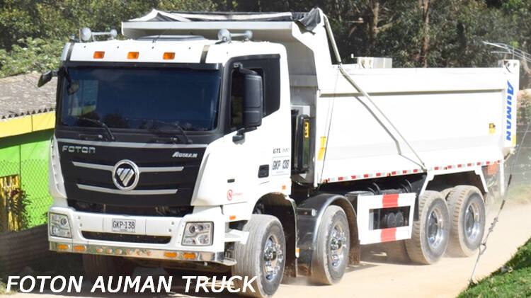 Foton Auman 8x4 Dump Truck for Sale Price in Benin