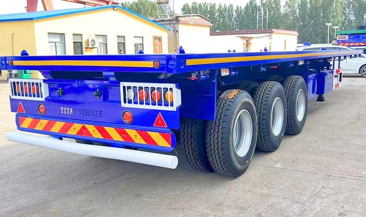 Semi Flatbed Trailer | Flatbed Semi Trailer for Sale in Cotonou Benin