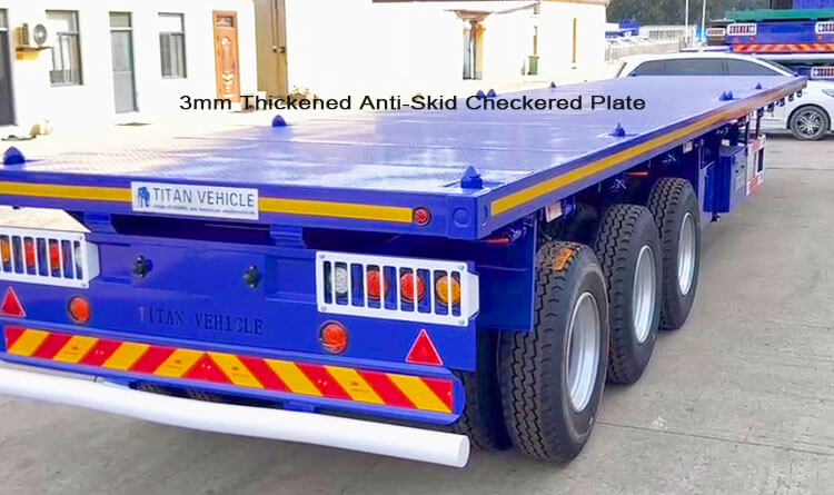 Semi Flatbed Trailer | Flatbed Semi Trailer for Sale in Cotonou Benin