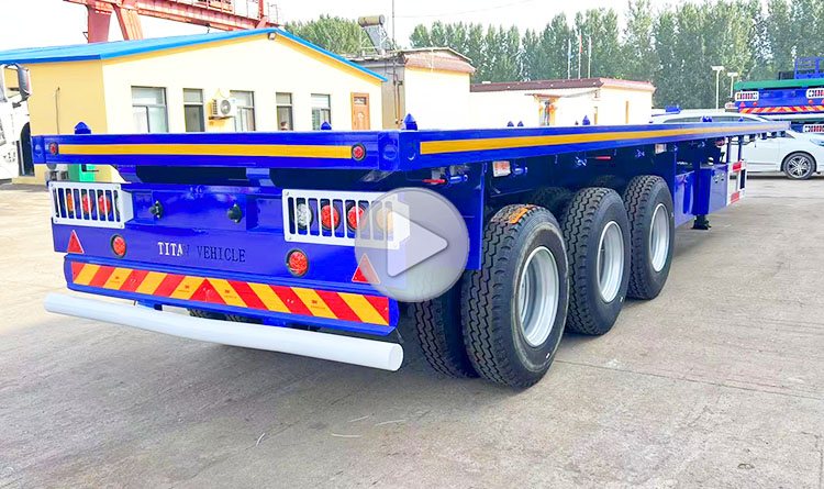 Semi Flatbed Trailer | Flatbed Semi Trailer for Sale in Cotonou Benin