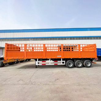 3 Axle Fence Cargo Semi Trailer