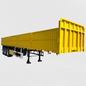 3 Axle 60 Ton Drop Side Semi Trailer - Semi Cargo Trailer for Sale