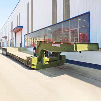 4 Axle 100ton Lowboy Trailer